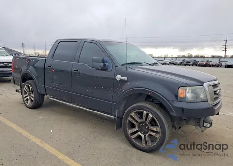 2007 Ford F150 Supercrew z USA, uszkodzony, nr VIN 1FTRW145X7FA81758